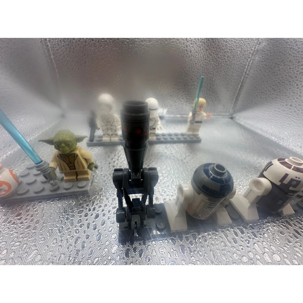 LEGO Star Wars Minifigure Lot Yoda Luke Skywalker R2-D2 BB-8 Stormtroopers 9pc - Picture 12 of 16